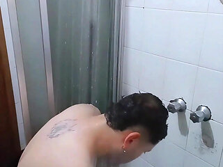 Guy Gets Caught in the Shower