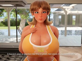 Palace Days TABOO Anime porn Game Ep.two CAUGHT with a GIGANTIC FUCKPOLE by my STEP MUMMY in the kitchen !