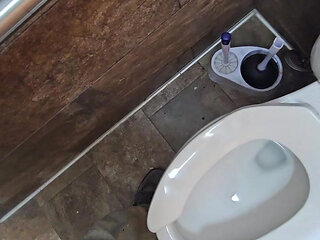 Quick Piss at Gas Station Big Balls Soft Small Cute Dick