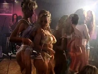 Hot blondes wild group sex