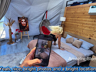Met a guy in a mountain dome hotel and gave him a blowjob