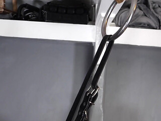 Curious Little Slut Part 1 Slave Mila Turned Into Latex Marionette with Neck Tie Bondage Orgasm Predicament