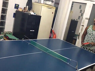 Playing Ping Pong Is Tough After the Victory