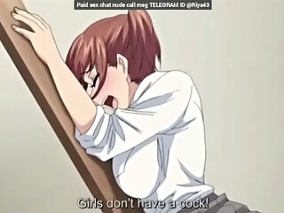 Busty office girl loves blowjob and hentai fucking