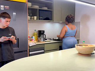 The boss should never have hired me-Danisha Milf y Angel Owenx