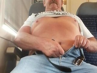Little Show Off On The Train