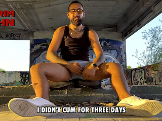 MASSIVE CUM EXPLOSION WITH WHITE SNEAKERS ON - TRAILER
