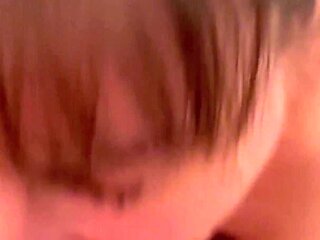 Mature Amateur Sucking the Cum Out of Her Friends Cock and Swallowing!