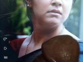 Jyothika cum and spit tribute