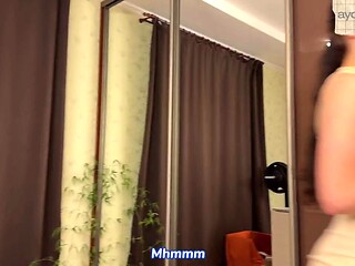 Ayokeyst the Stepmom Deep-Throats Stepsons Virginity in Close-Up Dirty-Talk POV