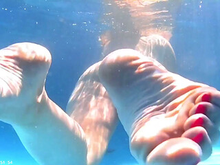 Underwater in Pool