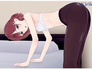 Madoka Higuchi And I Have Intense Sex In The Bedroom. - The Idolmster Shiny Colors Hentai