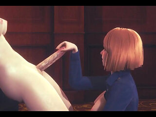 Jujutsu Kaisen Hentai - Nobara Handjob and 69 with Futanari - Japanese Asian Manga Anime Film Game Porn