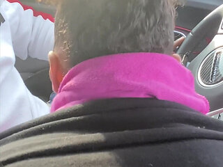 Pretty Bitch Suck My Dick on a Road Trip