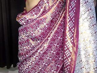 my sexy hot saree and bra panty