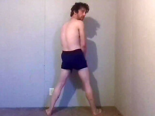 Trying Clothes Playing, Dressing and Undressing - Dark Boxer Briefs Pt 6