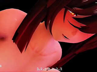 Anime Hentai - 18 year old Thai girl takes big white cock on the couch