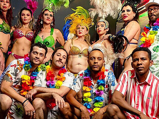 Big Ass Latina Anal Orgy with Mature Milfs at Carnival