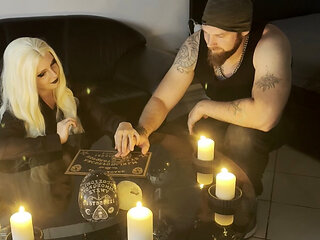 Gothic Stepsister Seduces Stepbrother With Ouija Board - Ritual Gets Hotter Than Planned!