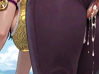[ai Image] One Piece Robin Hen (skypiea) S