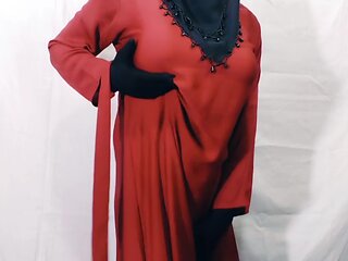 Indian Beautiful Hijabi Muslim Couple Thirsty For Fuck