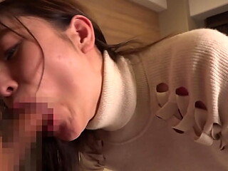 Busty Japanese wife gets fucked hard