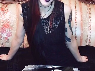 Webcam brunette solo masturbation