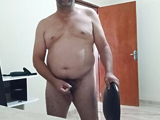 Jerking off in the afternoon