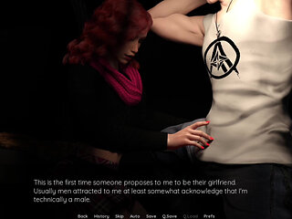 An Unexpected Van Sex in Public Became More Comfortable with Romantic Claude