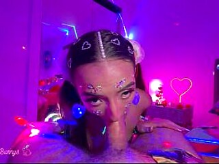 Sasha Tatcha Rides Brian Omally Hard, Then He Cums Inside Her!