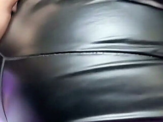 Glossy Downjacket MILF Private Audition. Deepthroat, Doggy and Cum on Jacket