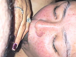 Fucking wife's mouth