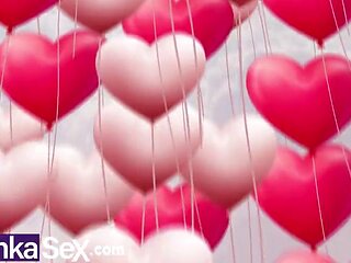 Jorgito el Guayaco receives as a Valentines Day gift a milf with a huge white ass