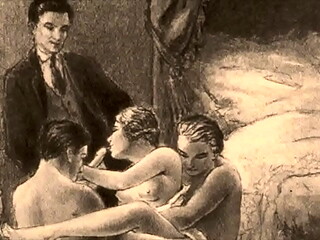 vintage erotic drawings