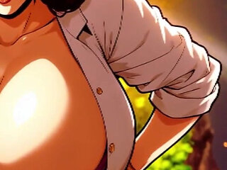 Naughty Old Ladies Cartoon Style Ai Compilation