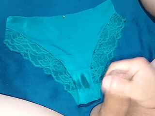 Blue panties my mother in law