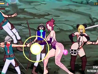 Mommy Elf and Succubus Make Men Cum to Defeat Them!