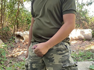 Cumpilation #6 - 12 Cumshots outdoor