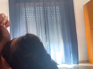 Latina student gets cumshot