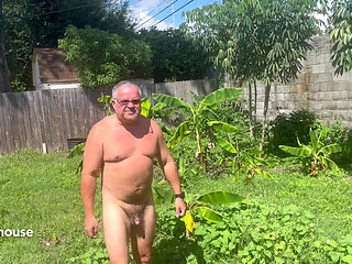 Nude in the Back Yard