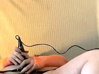 Sucking My Dildo Stimulating My Clit with Magic Wand Pounding My Pussy