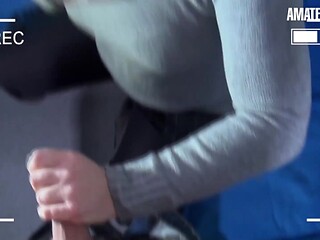 Amateur German couple gets naughty in their first time sex tape