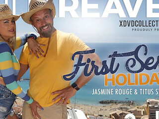 Jasmine Rouge First Sex Holiday with Big Tits and Rough Hardcore