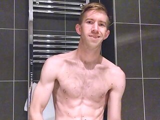 Cory Folsom gay solo masturbation