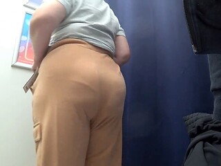 Peeping, bbw, mummy