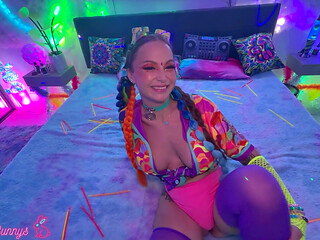 Katalina Kyle Twerks In Thigh Highs Before Dropping To Her Knees!