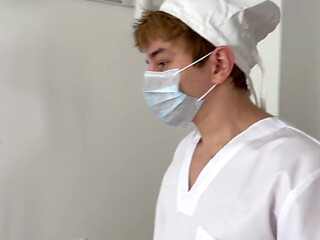 Cute Patient Sucks the Doctor's Big Cock and Then Gets Fucked