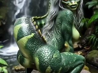Horny Aliens, Monsters & Slutty Fairies Take Giant Cocks AI-generated Fantasy Compilation