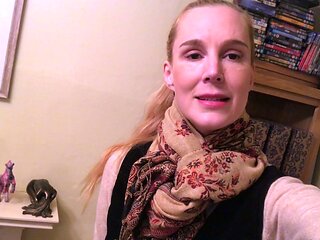 Big tit blonde amateur MILF seduced by a taxi