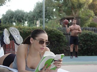 Abella Danger and Ramon Nomar in outdoor action